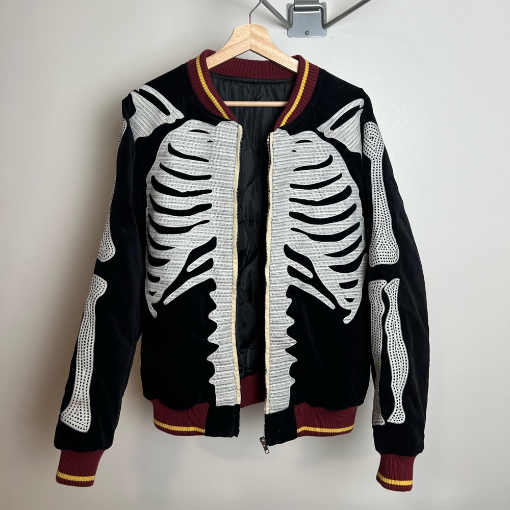 Skeleton Bomber Jacket